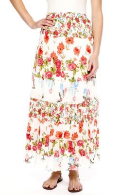 New Directions&reg; Print Voile Skirt