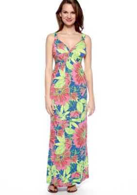 New Directions&reg; Petite Printed Maxi Dress
