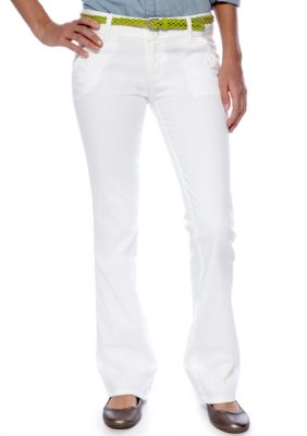 BeBop Braid Belt Bootcut Pant