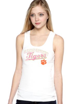 Soffe White Screen Tank Clemson