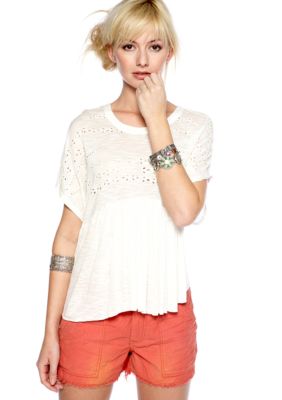 Free People Sweetart Boxy Top