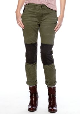 Free People Patched Twill Pant