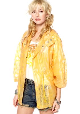 Free People Utility Raincoat