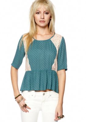Free People Dandelion Woven Top