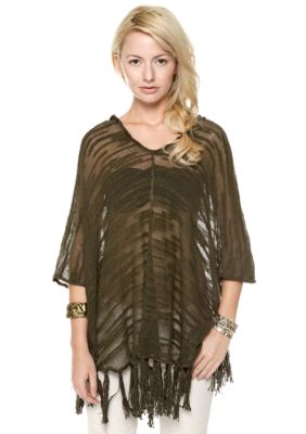Free People Ease with the Breeze Poncho