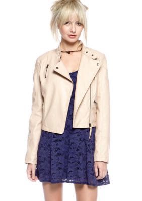 Free People Sunburst Motorcycle Jacket