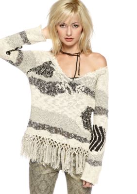 Free People Landscape Sweater