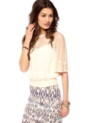 Free People Planetary Rose Top