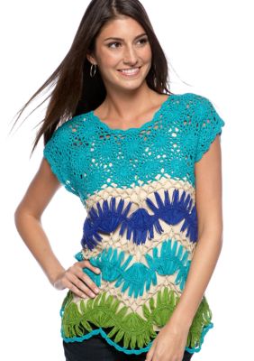 Fever Open Crochet Top