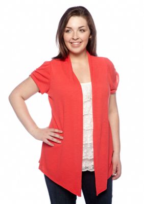Free 2 Luv Plus Size Lace Ruffle 2-in-1