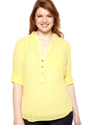 Free 2 Luv Plus Size Open Back Top