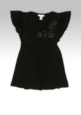 Belle du Jour Embellished Knit Top