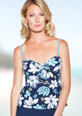 Beach House West Palm Floral Tankini