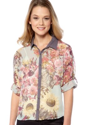 Dolled Up Floral Shirt
