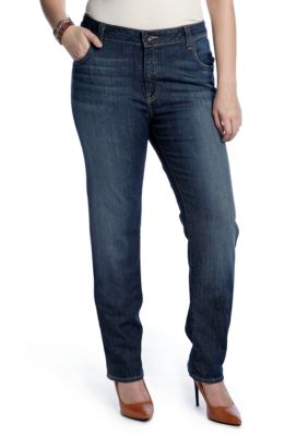 Lucky Brand Plus Size Ginger Straight Leg Jean