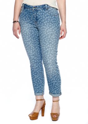 Lucky Brand Plus Size Print Jeans