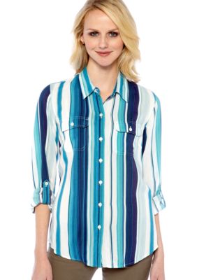 Lucky Brand Brooke Striped Shirt