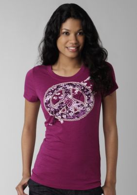 Lucky Brand Peace Blossom Tee