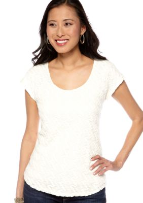 Lucky Brand Lace Front Top