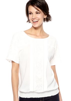 Spense Lace Detail Blouse