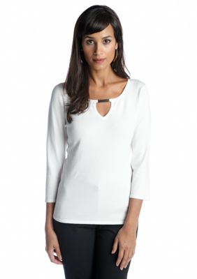 Cable and Gauge Long Sleeve Bar Sweater