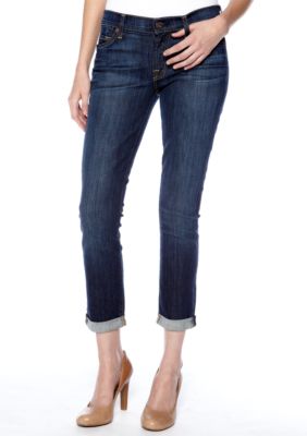 7 For All Mankind The Skinny Crop And Roll