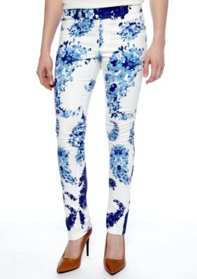 ECI Slim Fit Floral Print Jean