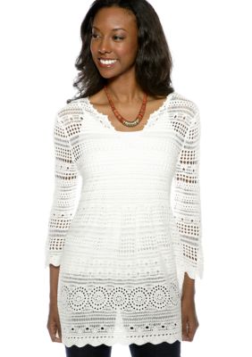 Grace Elements Crochet Tunic