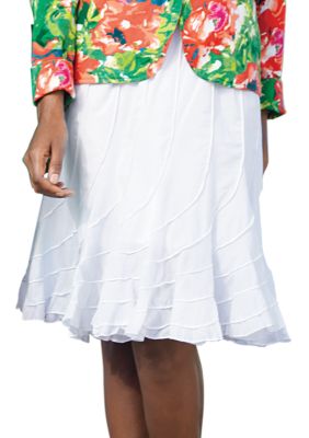 Grace Elements Solid Swirl Skirt