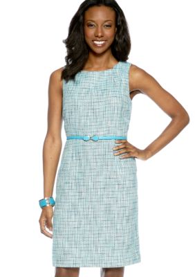 Grace Elements Belted Stitch Dress