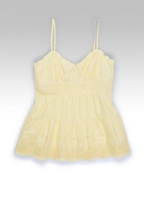 6 Degrees Embroidered Trim Tank