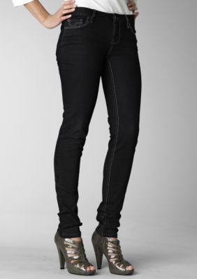 YMI Grey Stitched Back Pocket Skinny Jean