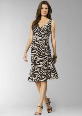 Lauren by Ralph Lauren Lida Faux-Wrap Jersey Dress