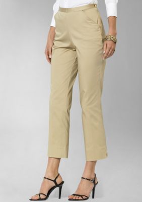 Lauren by Ralph Lauren Aglaia Sateen Ankle Pant