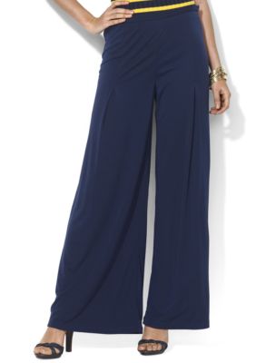 Lauren Ralph Lauren Wide-Leg Jersey Pant