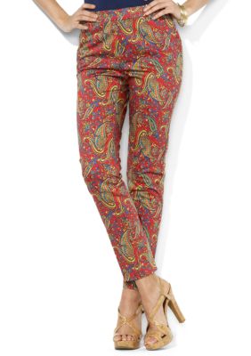 Lauren Ralph Lauren Paisley Ankle Pant 