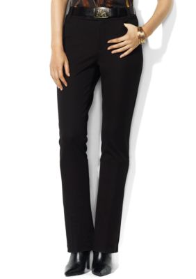 Lauren Ralph Lauren Petite Cotton Twill Straight-Leg Pant