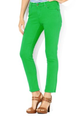 Lauren Ralph Lauren Petite Slimming Modern Straight Ankle Jean