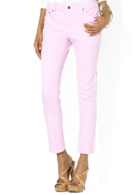 Lauren Ralph Lauren Slimming Modern Straight Ankle Jean