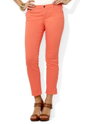 Lauren Ralph Lauren Petite Slimming Modern Straight Ankle Jean