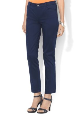 Lauren Ralph Lauren Petite Slim-Fit Ankle Pant 