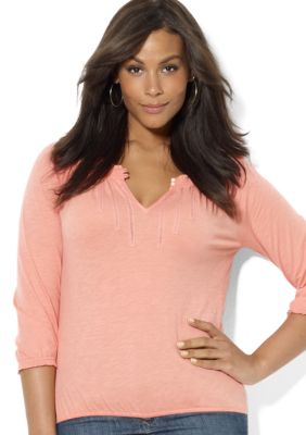 Lauren Ralph Lauren Plus Size Full-Zip Mockneck Jacket