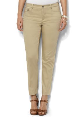 Lauren Ralph Lauren Plus Size Slim-Fit Ankle Pant