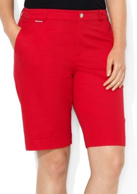 Lauren Ralph Lauren Stretch Cotton Bermuda Short
