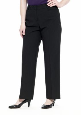 Michael Kors Plus Size Pinstripe Gramercy Pant