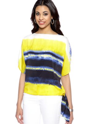 MICHAEL Michael Kors Sea Glass Tie Top