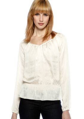 MICHAEL Michael Kors Cinched Waist Top