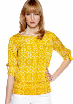 MICHAEL Michael Kors Kimono Peasant Top