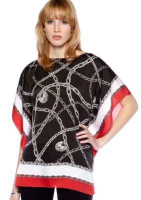 MICHAEL Michael Kors London Flutter Top