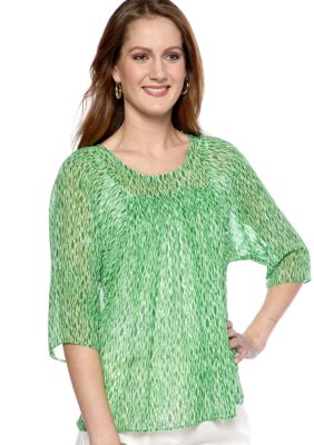 MICHAEL Michael Kors Flowy Pintuck Top